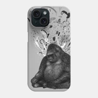 Moody Gorilla Phone Case