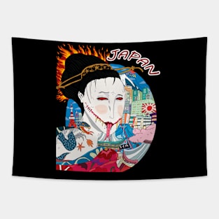 japan zombie Tapestry