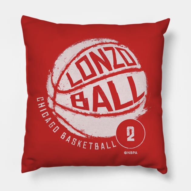 Lonzo Ball Chicago Basketball Pillow by TodosRigatSot