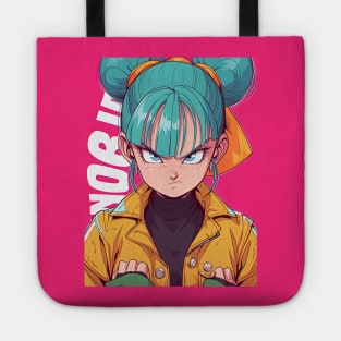 BULMA WANT'S TO BEAT EM UP | Dragonball Anime Manga | PROUD OTAKU Tote