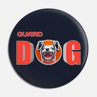 Guard dog Pin