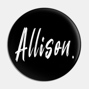 NAME GIRL ALLISON Pin