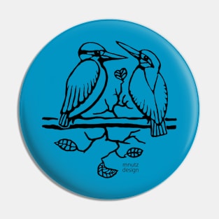 Kingfisher Pin