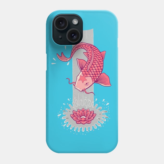 Koi // Perseverance Phone Case by DarkIrisDesign