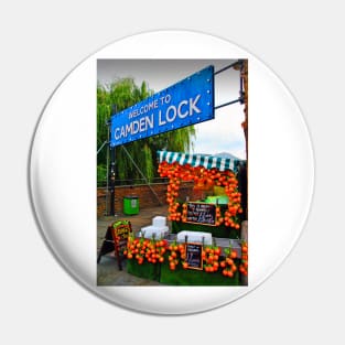 Camden Lock Market London Pin