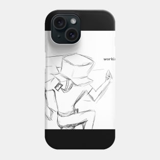 Boxboy Workin' Phone Case