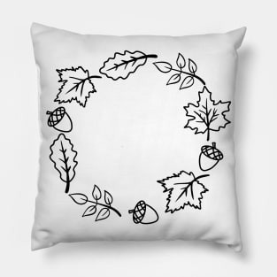 Autumn wreath Pillow