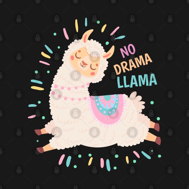 No drama llama by Roadkill Creations