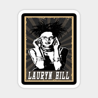 80s Lauryn Hill Magnet