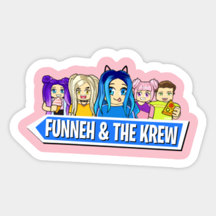 Funneh Roblox Stickers Teepublic - roblox fun draco tube