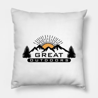 Great outdoors Pillow