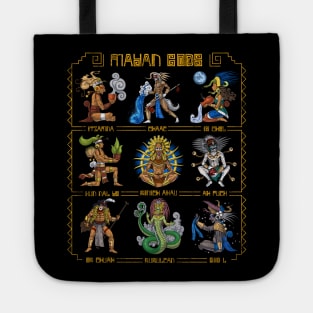 Ancient Mayan Gods Tote