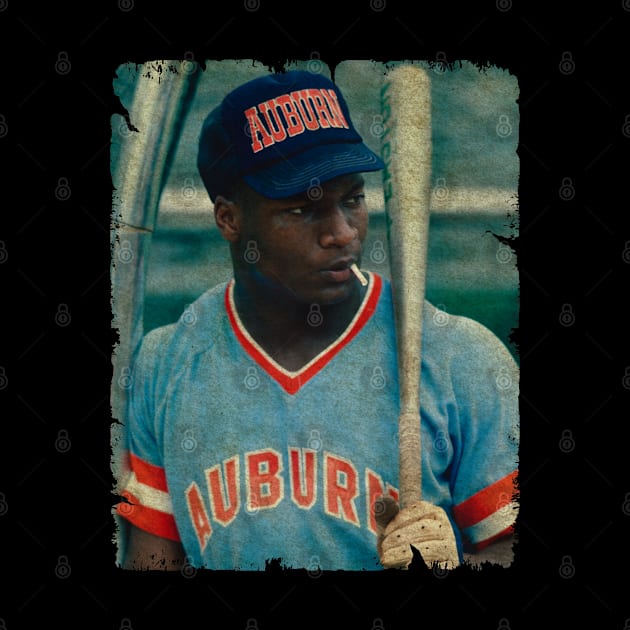 Bo Jackson in Auburn Tigers baseball by PESTA PORA