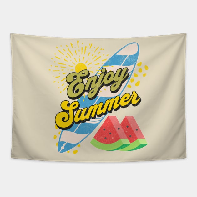 Enjoy Summer Tapestry by MotysDesigns