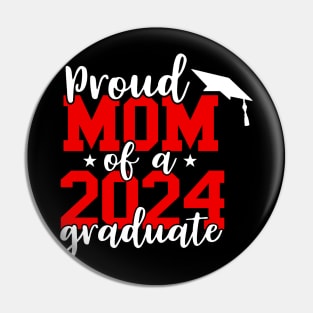 Proud Aunt Of A 2024 Graduate For Family Graduation Pin