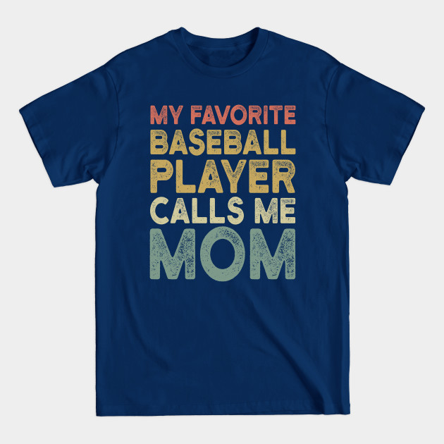 Disover Retro Baseball Mom - Funny Baseball Lover Gift For Mother - Baseball Mom - T-Shirt