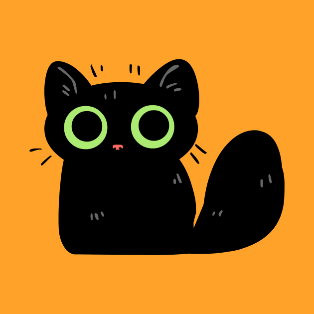 Cute Lil Black Cat by sky665