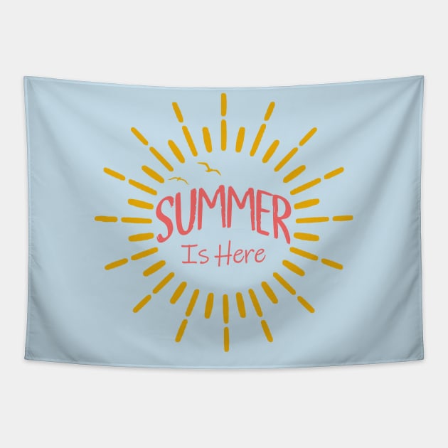 summer is here Tapestry by cloud