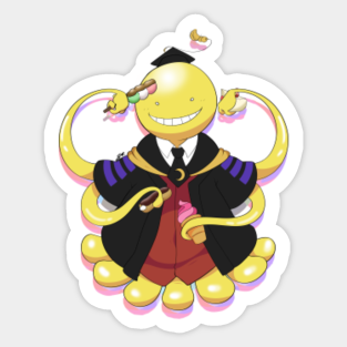 assassination classroom stickers teepublic