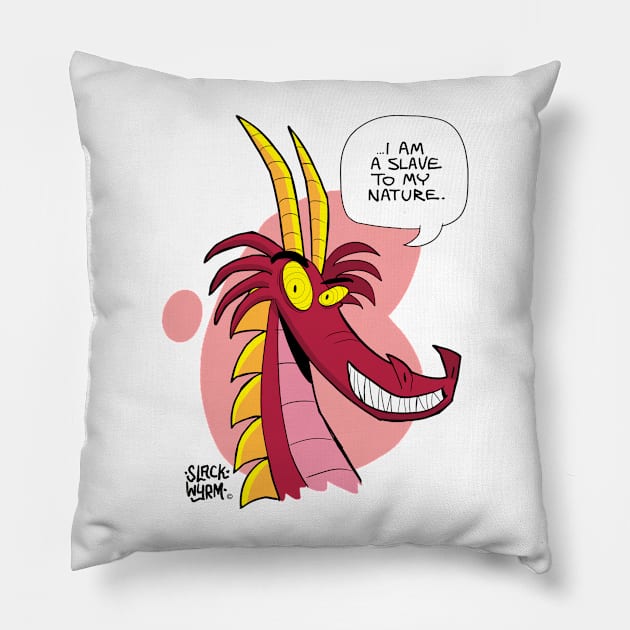 Gretch's Wicked Nature Pillow by Slack Wyrm