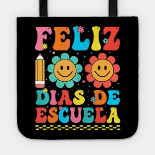 Groovy Feliz 100 Dias De Escuela Groovy 100 Days Tote