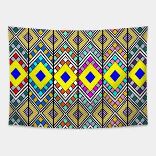 Kwanzaa, African pattern, African traditional pattern, Ethiopian/Eritrean pattern. Ethiopian Tilf Tapestry