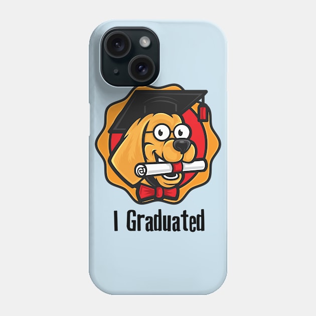 I Graduated Phone Case by TomCage