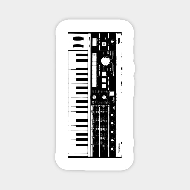 Microkorg Synthesizer Magnet by Teal_Wolf