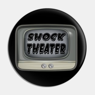 Shock Theater Vintage Television Pin