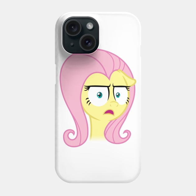 Fluttershy irritated Phone Case by Rutger_J