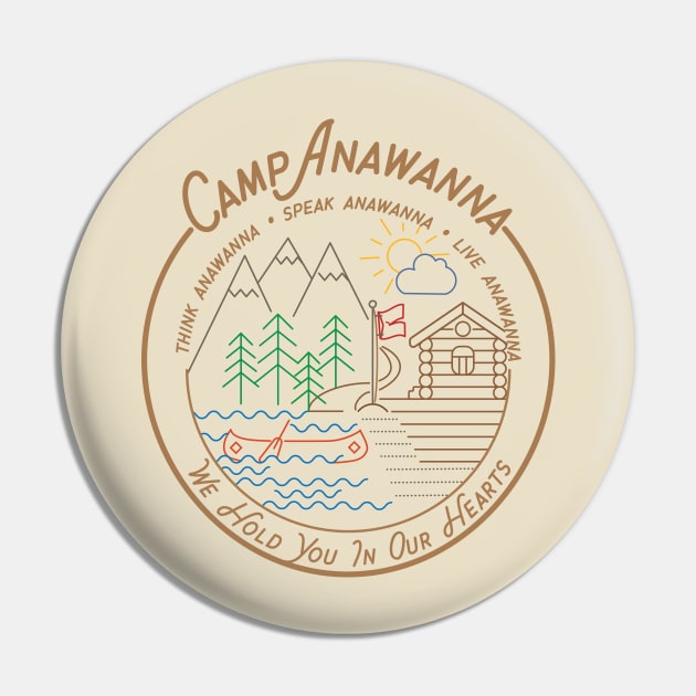 Camp Anawanna - Color Pin by Nazonian