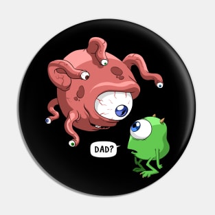 wazowski meets dad Pin