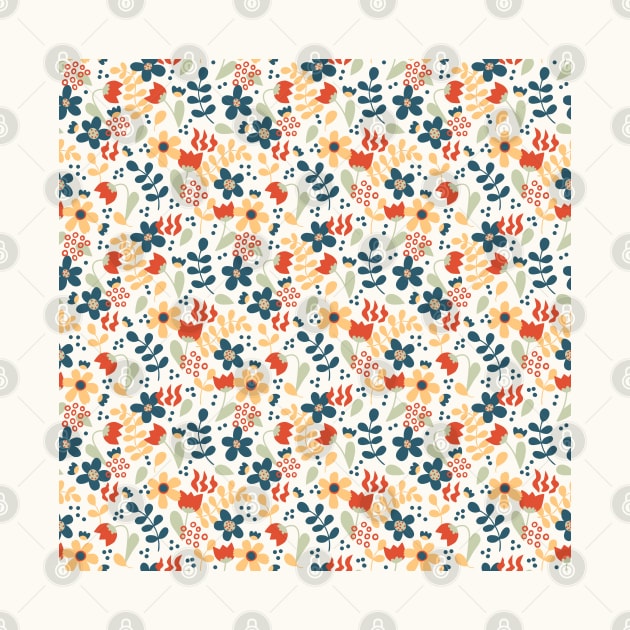 Wild Flower Chaotic Pattern by Simplulina