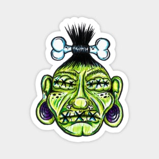 Shrunken Head Magnet