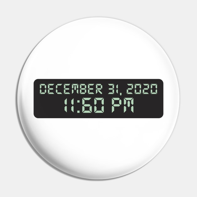 December 31st 2020, 11:60 pm Pin by burlybot