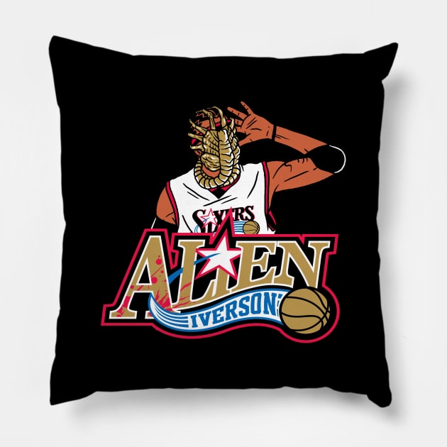 ALIEN IVERSON Pillow by art of gaci