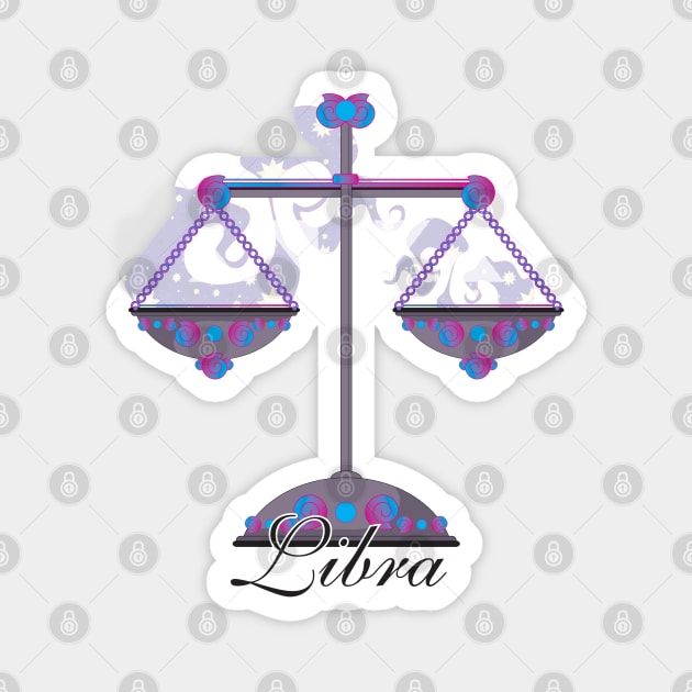 Starlight Libra Magnet by The Cuban Witch