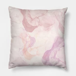 Rose gold marble Pillow