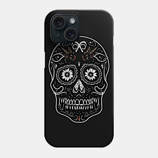 Dia de los Muertos Sugar Skull Tee! Phone Case