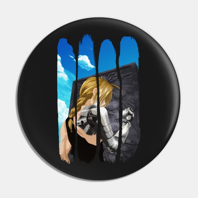 Edward Elric FullMetal Alchemist Pin by SirTeealot