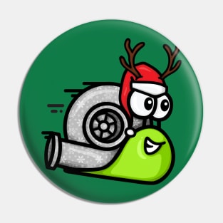 Turbo Snail - Dasher (winter) Pin