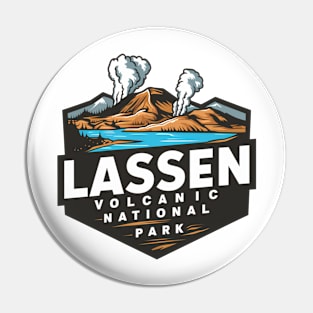 Lassen Volcanic National Park US Pin