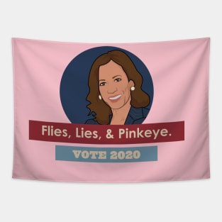 Flies, Lies, & Pinkeye Tapestry