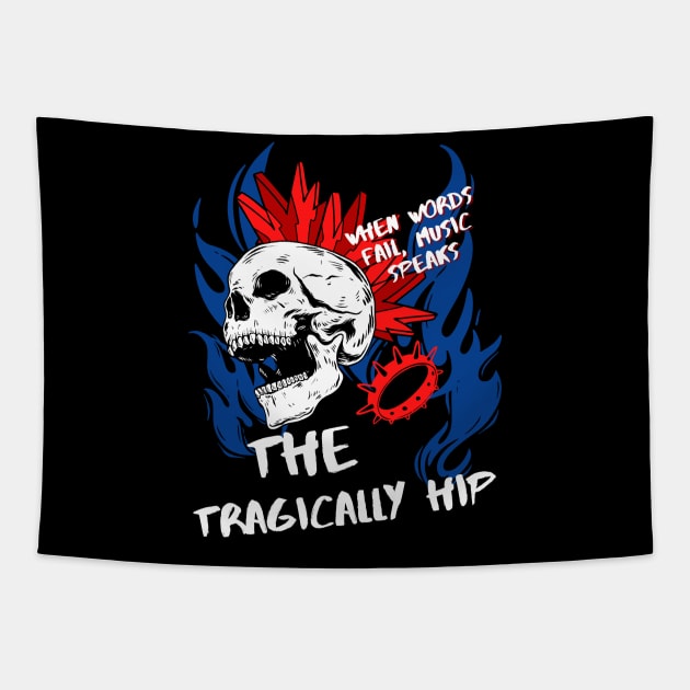 the tragically hip ll music speaks Tapestry by daley doodles