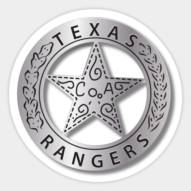 Texas - Rangers - 2023 - Texas Rangers - Sticker