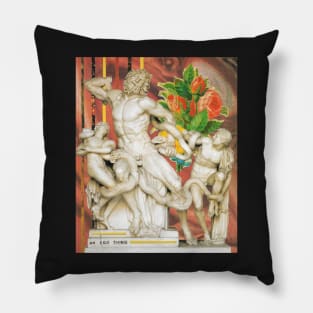 An Ego Thing - Lizzy McAlpine Collage Pillow