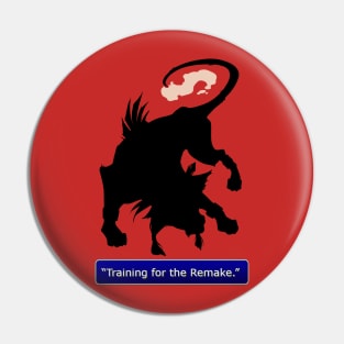 Training for the Remake- Red XIII Pin