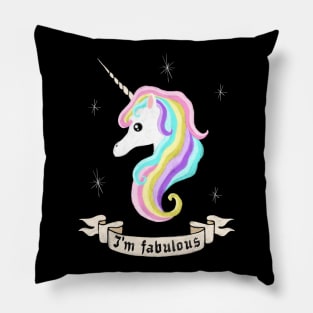 Fabulous unicorn Pillow