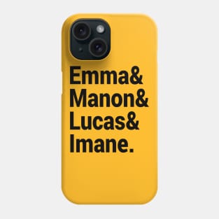 Skam France Names Phone Case