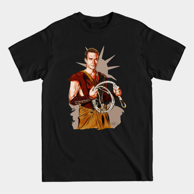 Discover Charlton Heston - An illustration by Paul Cemmick - Charlton Heston - T-Shirt